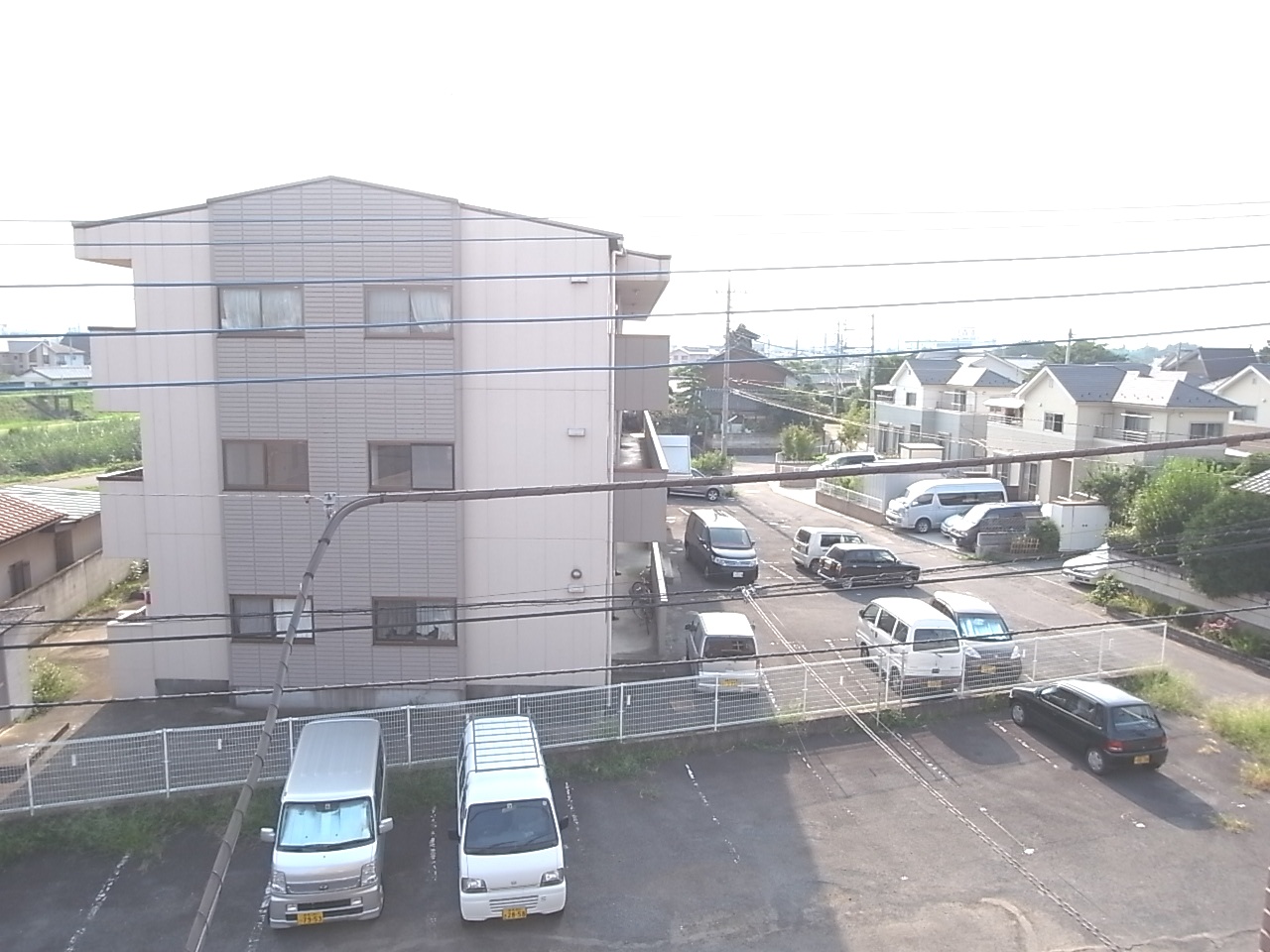 Building appearance. Maebashi Kozuka cho Akkora Rent appearance 2