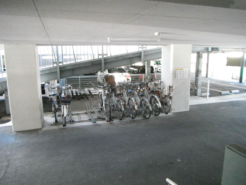 Other common areas. Bicycle parking space