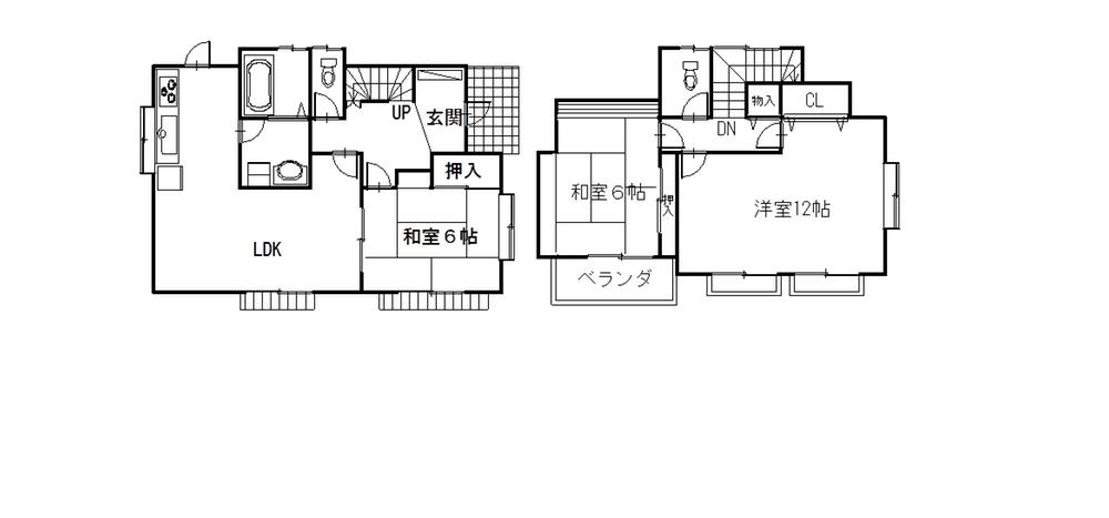 Floor plan. 11.5 million yen, 3LDK, Land area 165.42 sq m , Building area 97.5 sq m floor plan