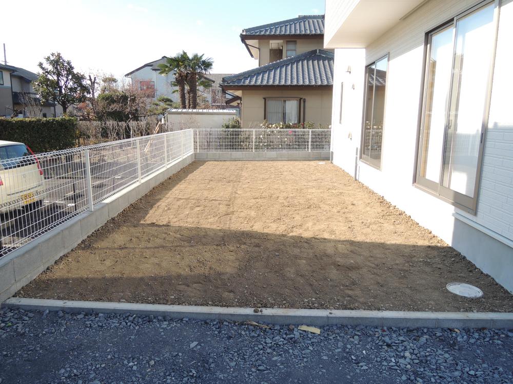 Garden. Local shooting