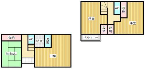 Floor plan. 12 million yen, 3LDK, Land area 185.81 sq m , Floor plan of the building area 99.22 sq m Zenshitsuminami direction! Sekisui Heim Construction! 