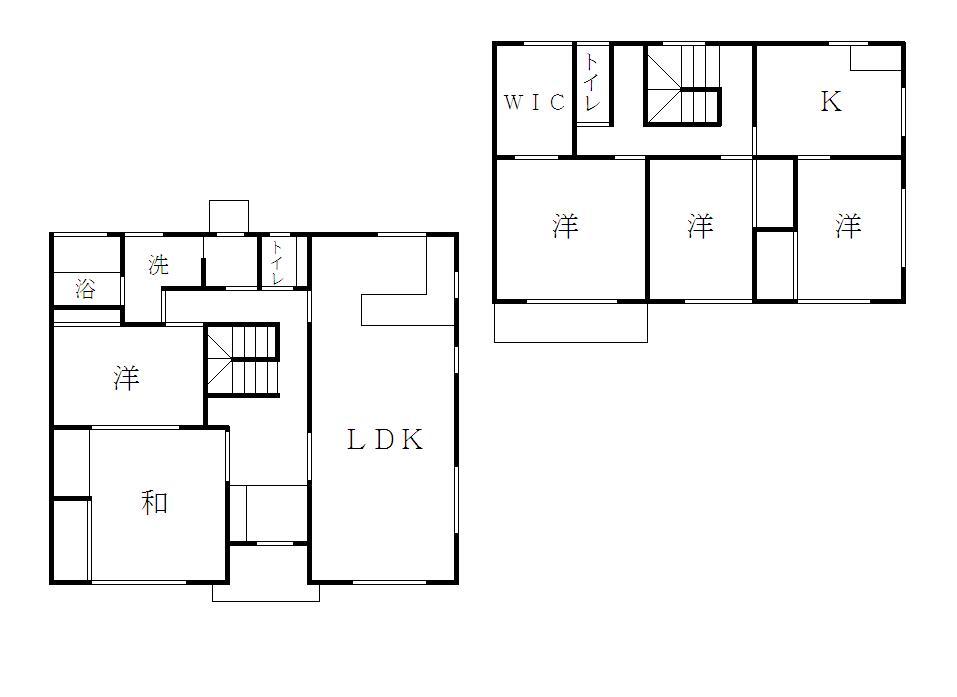 Floor plan. 8.8 million yen, 5LDKK + S (storeroom), Land area 276.99 sq m , Building area 148.77 sq m