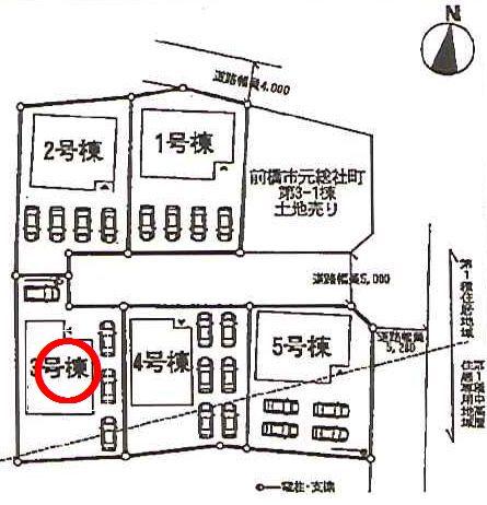 Compartment figure. 19,800,000 yen, 4LDK + S (storeroom), Land area 165.66 sq m , Building area 96.39 sq m