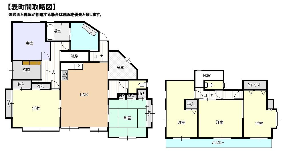 Floor plan. 37,800,000 yen, 6LDK + S (storeroom), Land area 334.2 sq m , Building area 160.37 sq m