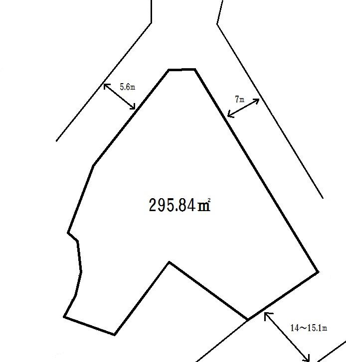 Compartment figure. Land price 17.8 million yen, Land area 978 sq m