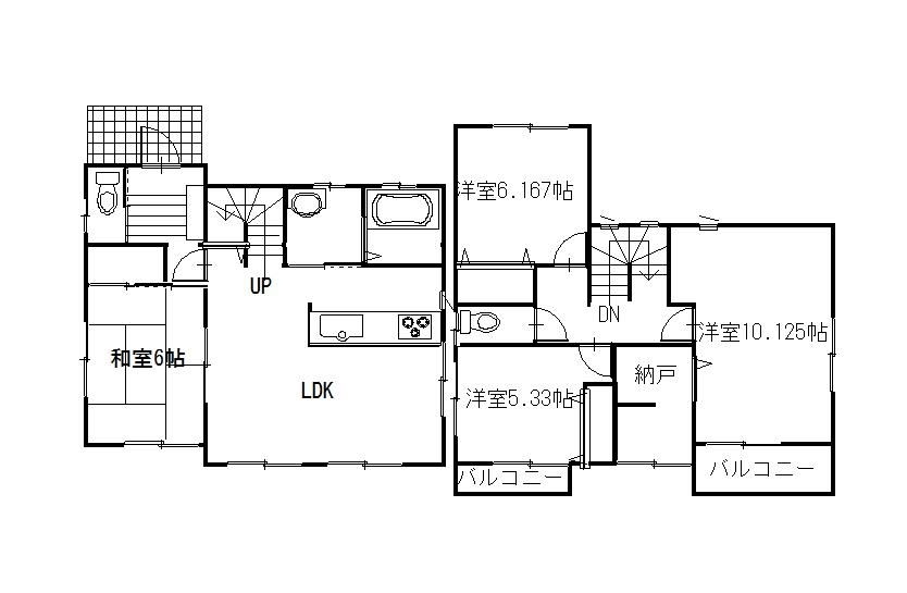 Floor plan. 19,390,000 yen, 4LDK, Land area 153.7 sq m , Building area 106.81 sq m floor plan