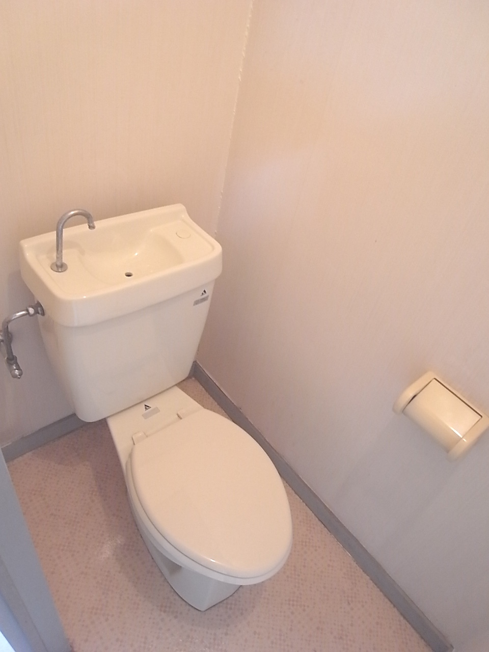 Toilet. Maebashi Hiyoshi-cho Akkora Rent indoor toilet