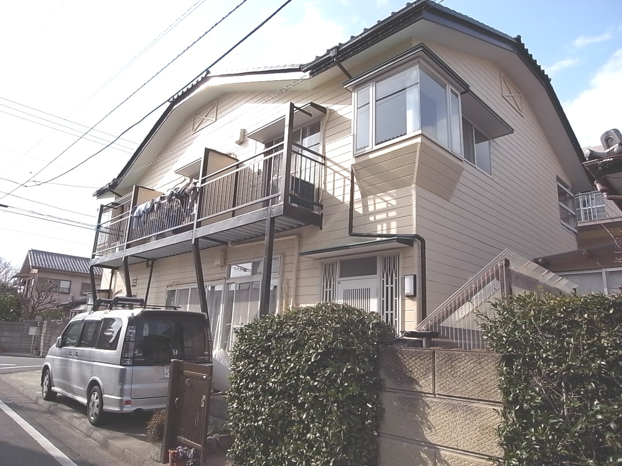 Building appearance. Maebashi Hiyoshi-cho Akkora Rent appearance 3