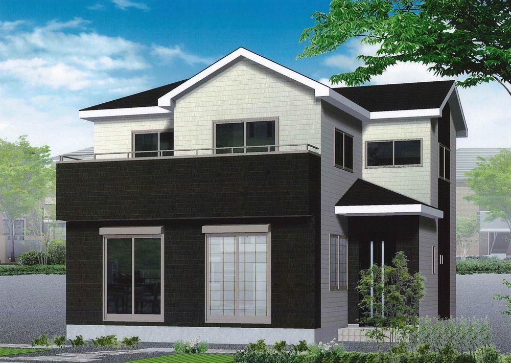 Rendering (appearance). South ・ east ・ North of the three-way road! 