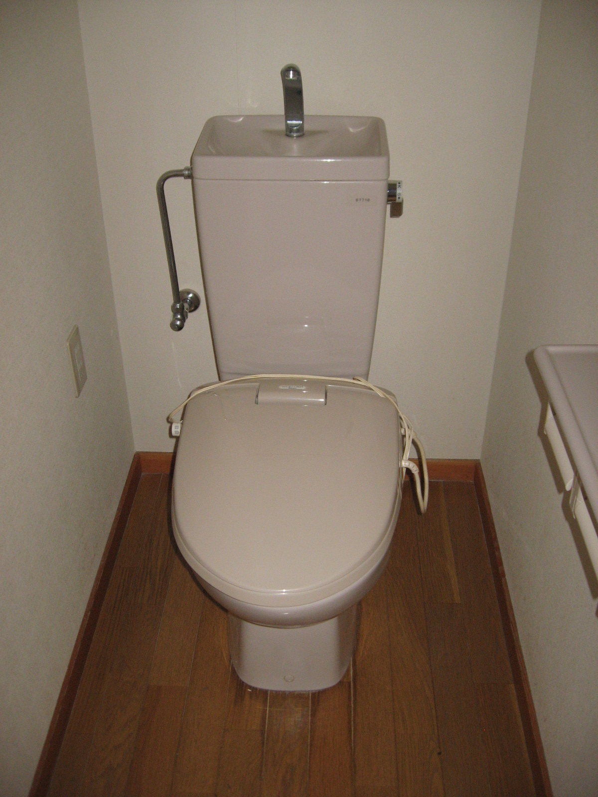 Toilet. Western-style toilet seat