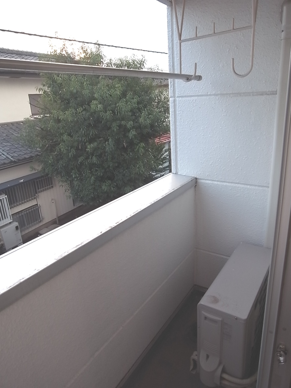 Balcony. Maebashi Kozuka cho Akkora Rent room veranda