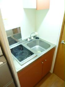 Kitchen. Safe, It is an electric stove 2-neck