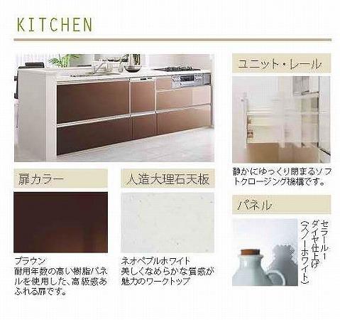 Same specifications photo (kitchen). Building 3 specification (with built-in dishwasher dryer, With water purifier shower faucet with construction)