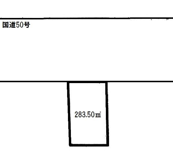 Compartment figure. Land price 30 million yen, Land area 283.5 sq m