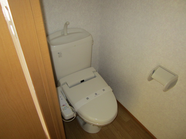 Toilet. Cleaning heating toilet seat. You can use warm even in winter. 