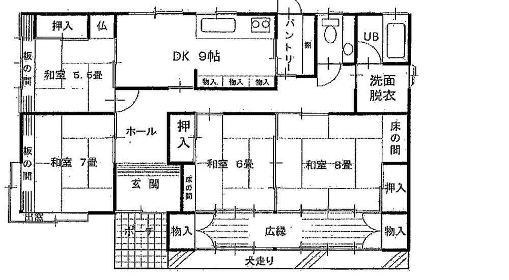 Floor plan. 14.5 million yen, 4DK, Land area 491.22 sq m , Building area 107.27 sq m