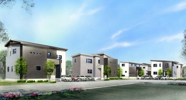 Rendering (appearance). Balanced, Appearance of calm colors. Design even over time timeless. 