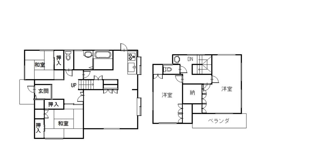 Floor plan. 19.9 million yen, 4LDK, Land area 223.72 sq m , Building area 125.03 sq m floor plan