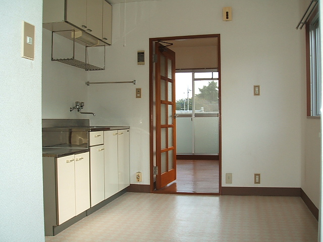 Kitchen. The living alone, Spacious