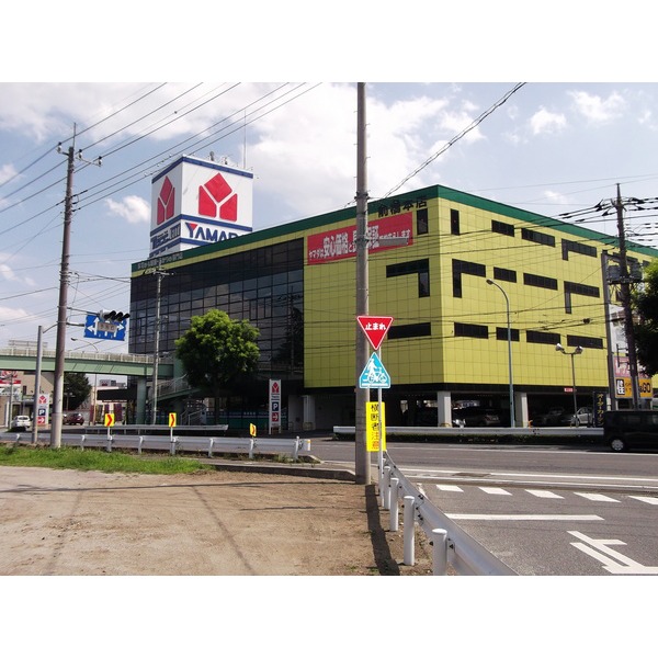 Home center. Yamada Denki Tecc Land 605m Maebashi to head office (home improvement)