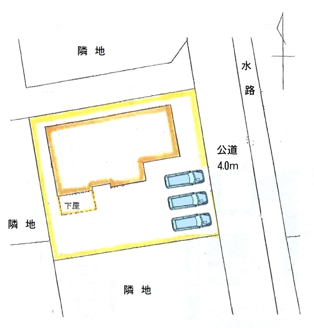 Compartment figure. 19,800,000 yen, 4LDK + S (storeroom), Land area 251.45 sq m , Building area 158.97 sq m