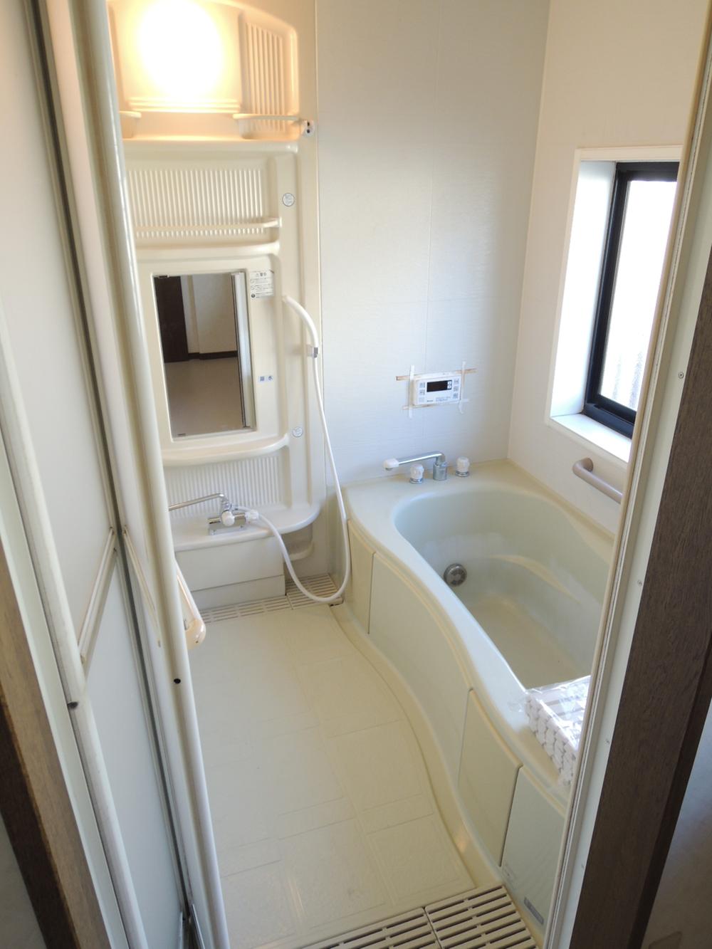 Bathroom. Indoor shooting Bathroom Barrier-free unit bus!