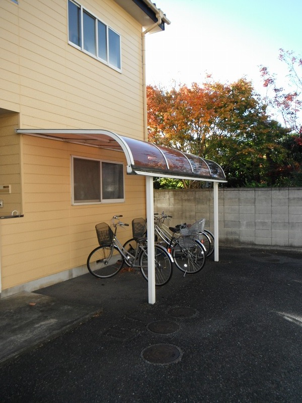 Other common areas. Bicycle parking space