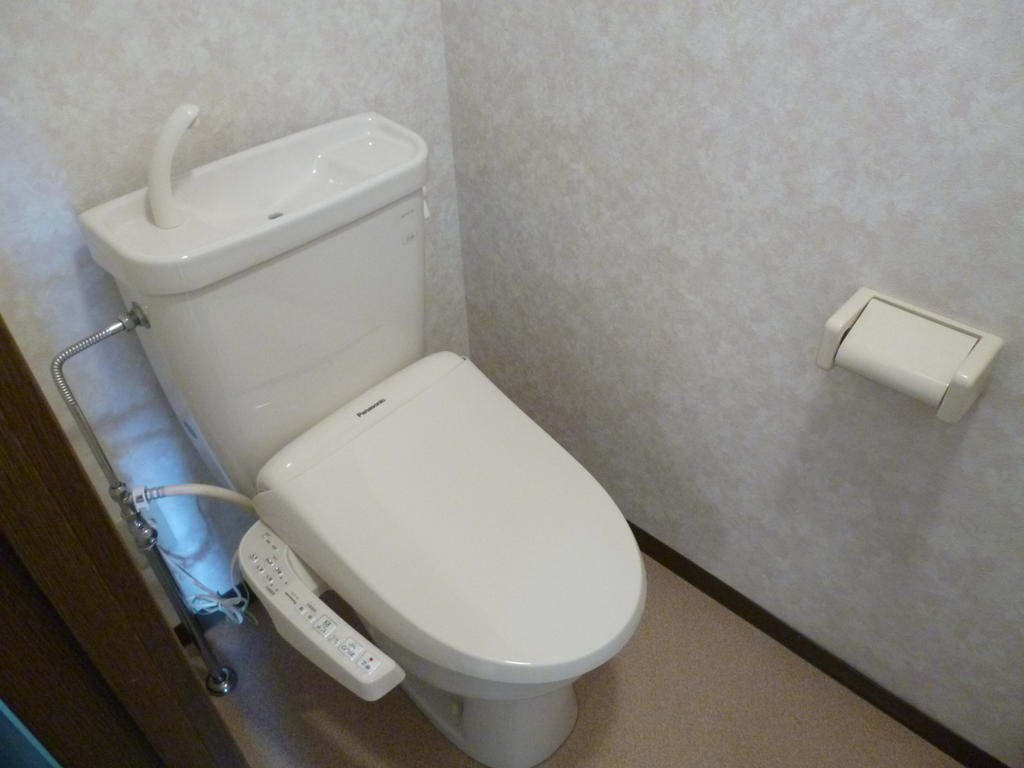 Toilet. It is with a bidet