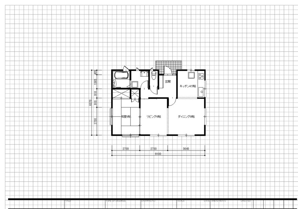 Floor plan. 11.5 million yen, 1LDK, Land area 552.42 sq m , Building area 57.13 sq m