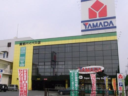Home center. Yamada Denki Tecc Land 1421m high before BP shop