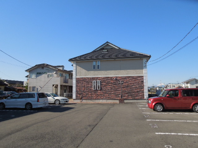 Parking lot. Parking space with a space