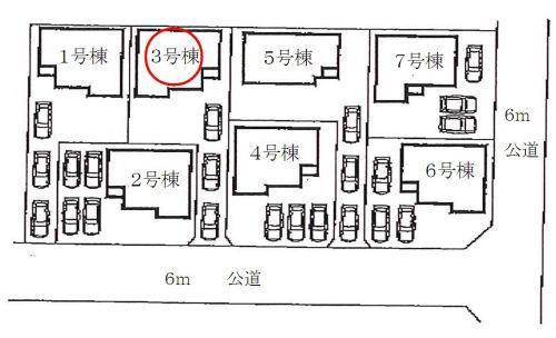 Compartment figure. 18.9 million yen, 4LDK, Land area 192.32 sq m , It was secured building area 105.15 sq m car park 3 cars! But is parallel parking, That amount, Also widely price also has become cheaper site! 