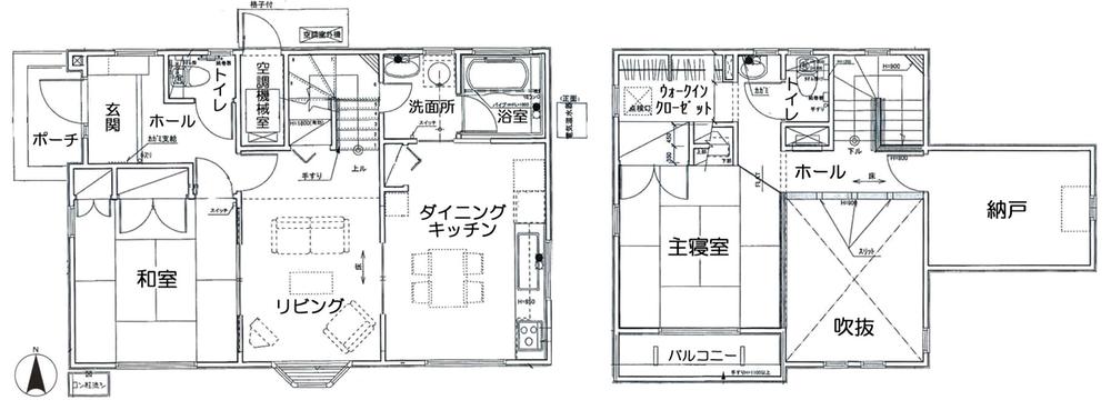 Floor plan. 19,800,000 yen, 2LDK + 2S (storeroom), Land area 165.3 sq m , Building area 102.34 sq m floor plan
