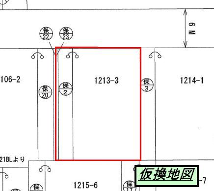 Compartment figure. Land price 12.5 million yen, Land area 222.08 sq m