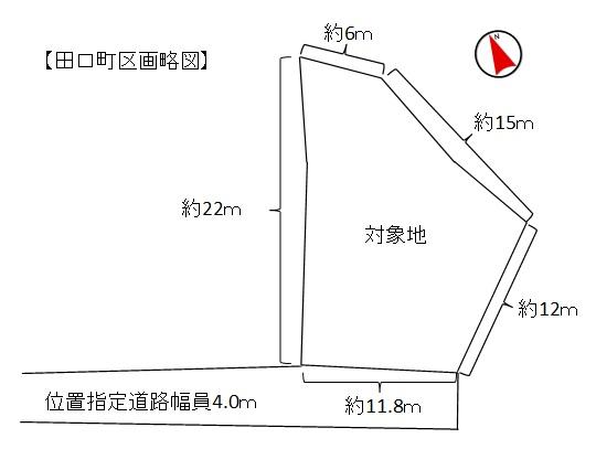 Compartment figure. Land price 5 million yen, Land area 251.24 sq m