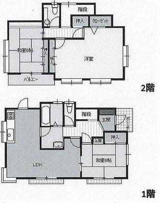 Floor plan. 11.5 million yen, 3LDK, Land area 165.42 sq m , The building area is 97.5 sq m easy-to-use floor plan! 