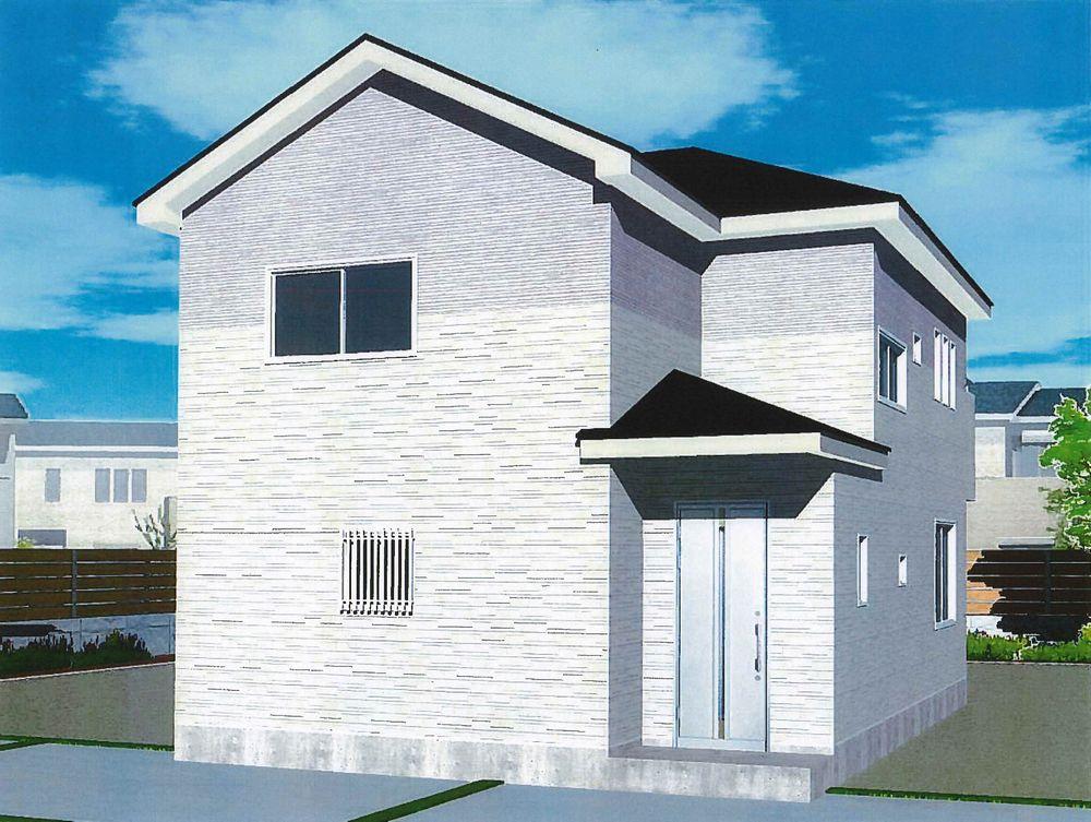 Rendering (appearance). You can also ensure a wide enough south side of the garden! 