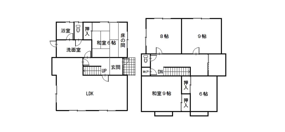 Floor plan. 30 million yen, 5LDK, Land area 426.03 sq m , Building area 145.08 sq m floor plan