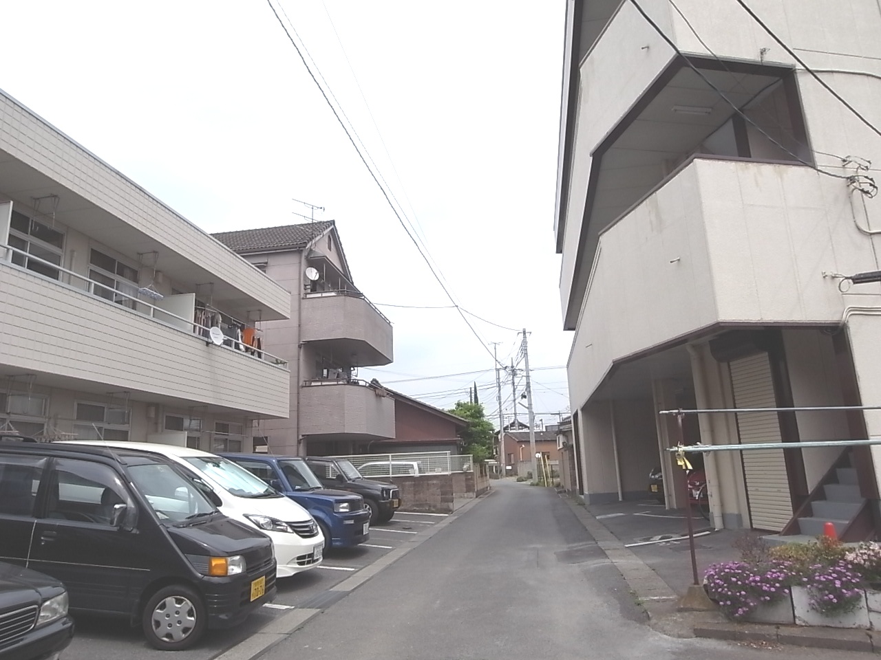 Building appearance. Maebashi Mitsumata cho Akkora Rent appearance 3