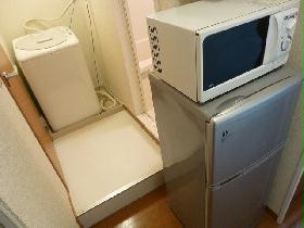 Other. Microwave and refrigerator and washing machine