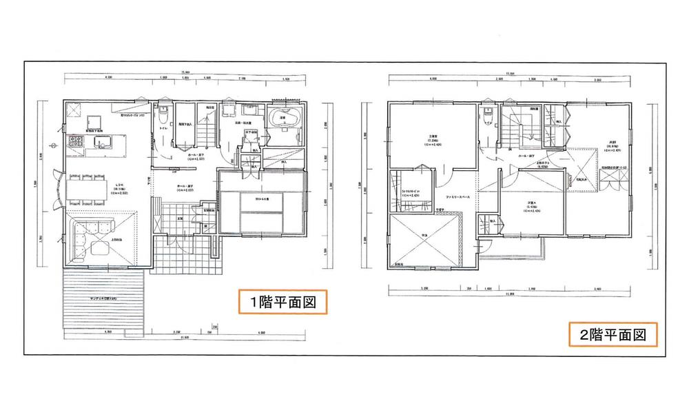 Floor plan. 13.8 million yen, 4LDK, Land area 230.39 sq m , Building area 138.87 sq m Floor