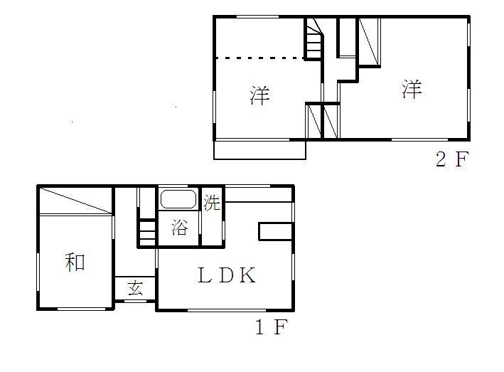 Floor plan. 11 million yen, 3LDK, Land area 185.48 sq m , Building area 99.21 sq m