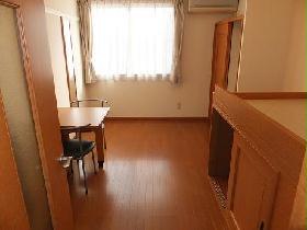 Living and room. It is a photograph that was taken from the room entrance ☆