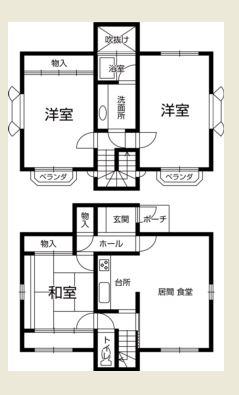 Floor plan. 11.8 million yen, 3LDK, Land area 175.12 sq m , In the floor plan of the building area 97.95 sq m 3LDK, Each room is spacious size