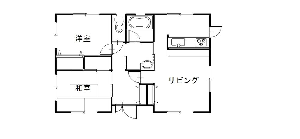 Floor plan. 15.3 million yen, 2LDK, Land area 211.18 sq m , Building area 62.52 sq m floor plan
