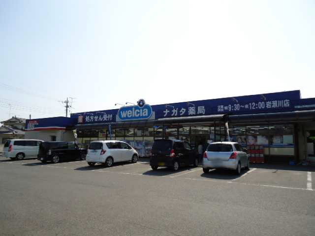 Dorakkusutoa. Nagata pharmacy Iwasegawa shop 612m until (drugstore)