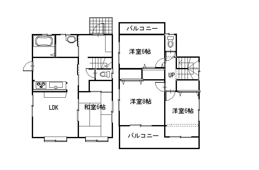 Floor plan. 12.8 million yen, 4LDK, Land area 160.9 sq m , Building area 97.71 sq m floor plan