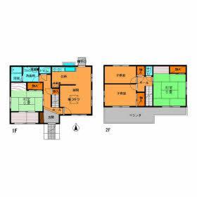 Floor plan. 12.5 million yen, 4LDK, Land area 259.32 sq m , Building area 106.79 sq m
