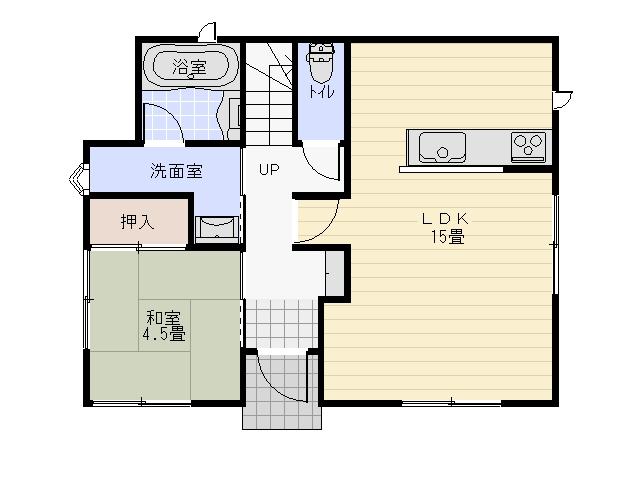 Floor plan. 17.8 million yen, 4LDK + 2S (storeroom), Land area 151.05 sq m , Building area 97.2 sq m 1F