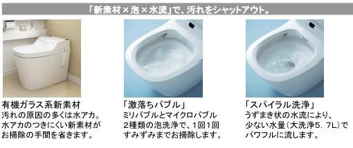 Toilet.  [1F toilet] Panasonic La Uno S